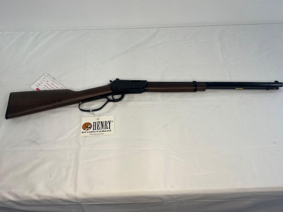 HENRY LEVER ACTION 22 LONG RIFLE WITH OCTAGON BARREL