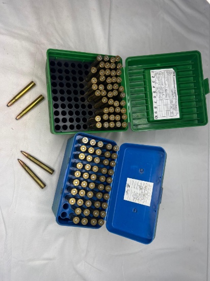 Make: Hornady Ammunition Caliber: 375 H&H 1 BOX 270 GRAIN 50 BULLETS 1 BOX 220 GRAIN 48 BULLETS