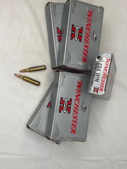 Make: Winchester Ammunition Caliber: 284 WIN 5 BOXES 150 GRAIN POWER POINT 20 CARTRIDGES