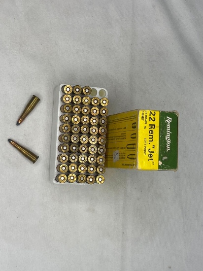 Make: Remington Ammunition Caliber: .22 REM JET 40 GRAIN SOFT POINT