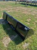 NEW QUICK ATTACH BUCKET 96 INCH