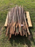 PALLET OF T POSTS
