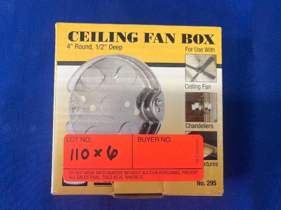 CEILING FAN BOXES