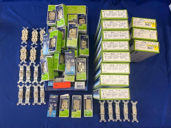 IVORY PLUGS AND SWITCHES