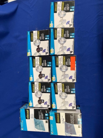 HALOGEN FLOOD LIGHTS AND MOTION SECURITY LIGHTS