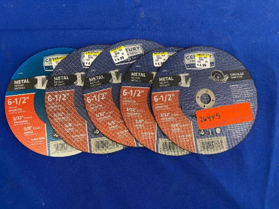 CIRCULAR SAW CUT METAL BLADES