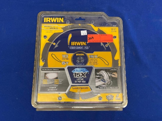 IRWIN FIBER CEMENT SAW BLADE