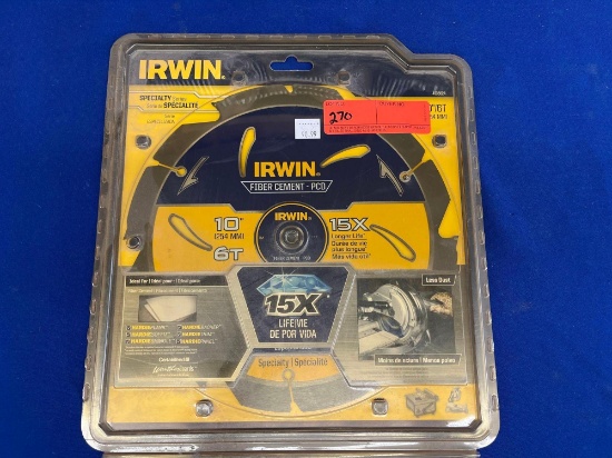 IRWIN FIBER CEMENT SAW BLADE