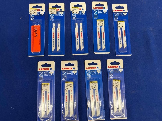 THIN METAL LENOX JIGSAW BLADES