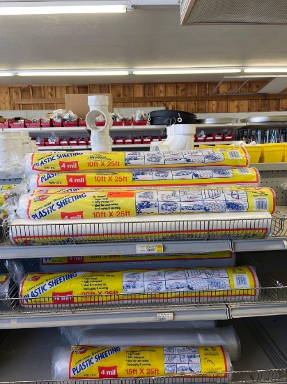 CLEAR PLASTIC SHEETING