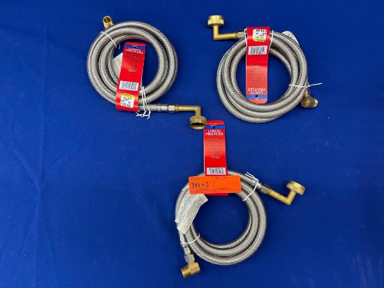 STAINLESS BRAIDED WATER CONNECTOR HOSE