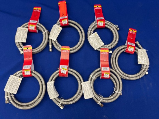 STAINLESS BRAIDED ICE MAKER
