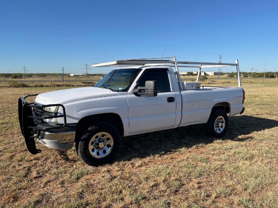 2006 Chevrolet Silverado Pickup Truck, VIN # 1GCEC14X96Z291533