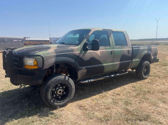 1999 FORD F250 CAMO TRUCK