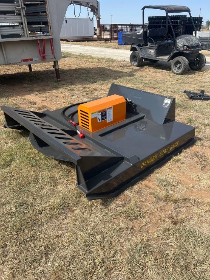 Brush Cutter WOLVERINE BC-13-72W Unused 2024 Skid Steer Brush Cutter Attachment Weight:776 lbs