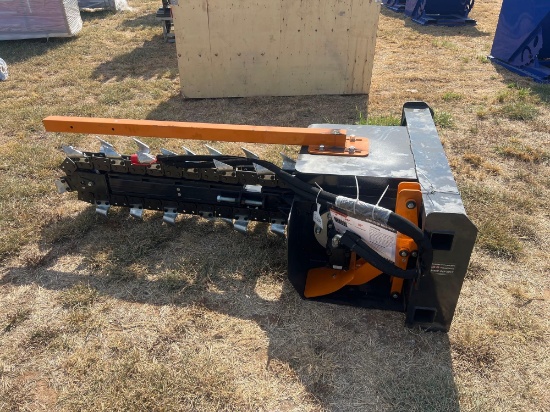 Trencher WOLVERINE TCR-12-48H Unused 2024 Skid Steer Trencher Attachment Trenching depth: 48in