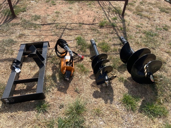 Auger Drive & Bit WOLVERINE ADB-13-1218R Unused 2024 Skid Steer Auger Drive & Bit Attachment Comes