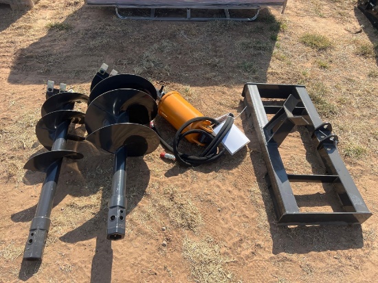 Auger Drive & Bit WOLVERINE ADB-13-1218R Unused 2024 Skid Steer Auger Drive & Bit Attachment Comes