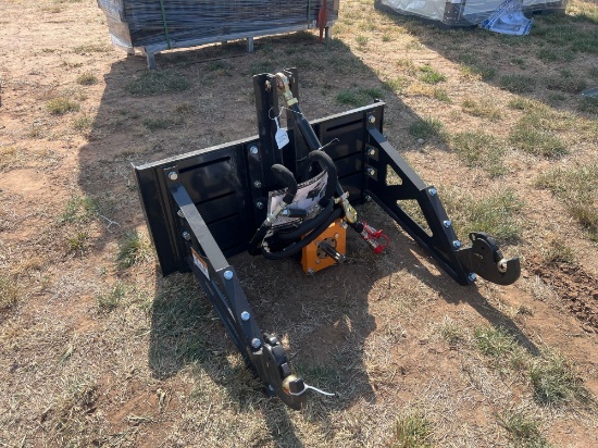 3 Point Hitch Adapter WOLVERINE PHA-15-02C Unused 2024 Skid Steer 3 Point Hitch Adapter Hyd Flow