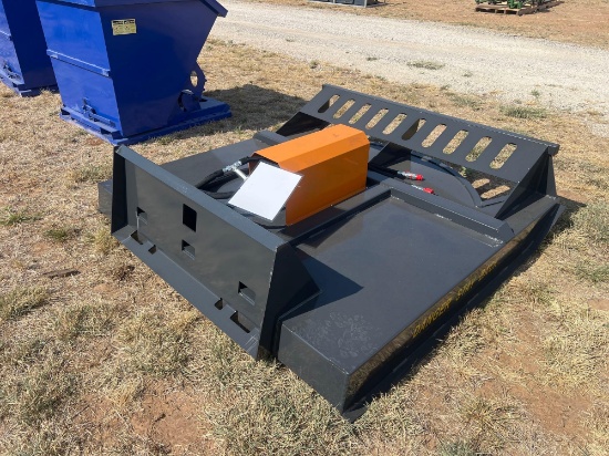 Brush Cutter WOLVERINE BC-13-72W Unused 2024 Skid Steer Brush Cutter Attachment Weight:776 lbs