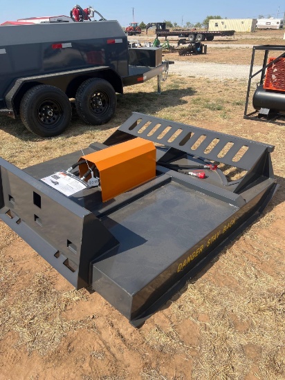 Brush Cutter WOLVERINE BC-13-72W Unused 2024 Skid Steer Brush Cutter Attachment Weight:776 lbs
