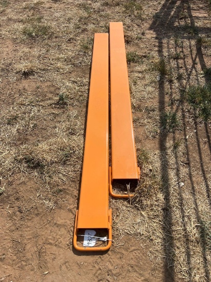 Pallet Forks Extensions WOLVERINE EX-66-84L Unused 2024 Pallet Forks Extensions 7.2 ft.