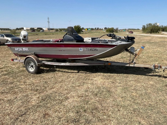 BOAT MOTOR TRAILER