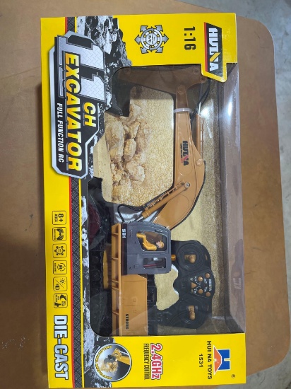 ALLOY REMOTE-CONTROLLED EXCAVATOR