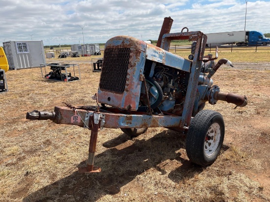 PUMP ON TRAILER NEEDS BATTERY