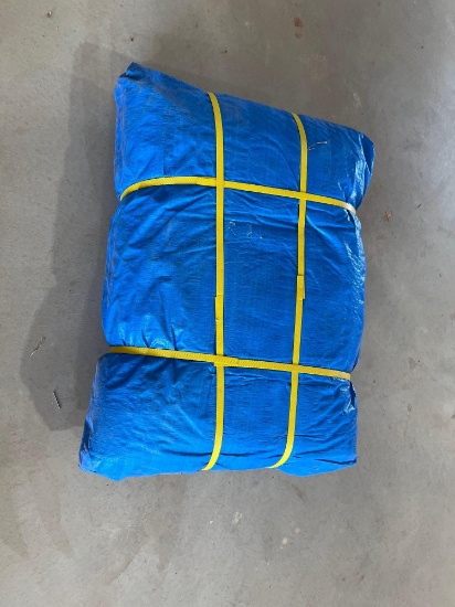 2 - PVC TARPAULIN TENT CLOTHS FOR TRUCK