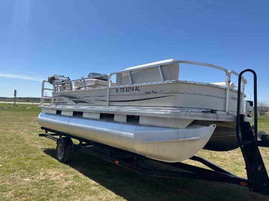2006 SUN TRACKER PONTOON BOAT