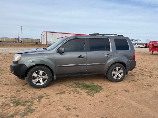 2009 Honda Pilot Multipurpose Vehicle (MPV), VIN # 5FNYF38539B026318