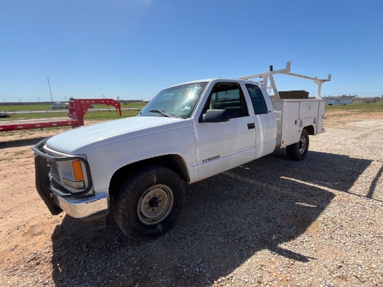 1998 GMC Sierra Pickup Truck, VIN # 1GTGC29R5WE538837