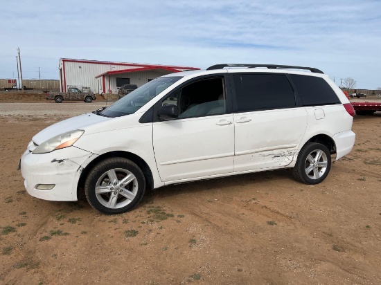 2006 Toyota Sienna Van, VIN # 5TDZA23C96S573314