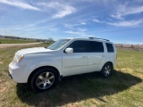 2012 Honda Pilot Multipurpose Vehicle (MPV), VIN # 5FNYF4H98CB018148
