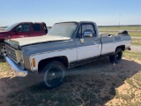 1975 CHEVY TRUCK (GREAY-WHITE)