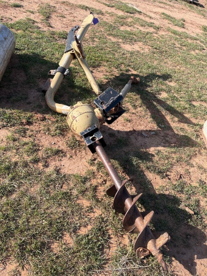 3 POINT POST AUGER