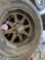 BLACK STEEL OFF-ROAD RIMS & TIRES - 20