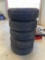 BLACK STEEL OFF-ROAD RIMS & TIRES - 20