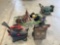 LOT OF MISC. ITEMS SHOP VAC, BENCH GRINDER, WAGON ETC.