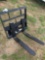 Serial No. ZWB202503125-9 Product Name Mini Pallet Fork Brand WOLVERINE Year 2025 Model MPF-11-2500G