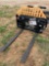 Serial No. ZWD202503125-54 Product Name Pallet Fork Hydraulic Adjustable Brand WOLVERINE Year 2025