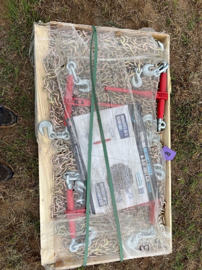 Serial No. S/N:25HKNY0376- (16) Product Name Ratchet binder and chain Description Unused 2025