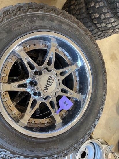 PROCOMPBLACK RIMS WITH TIRES - 18"