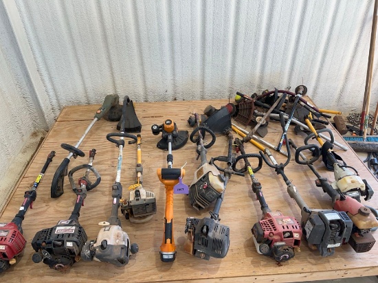 WEEDEATERS WITH ATTACHMENTS
