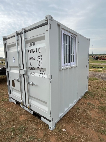 Serial No. S/N:25HKNY0376- (33) Product Name 8' container Model 8' container Description Unused 2025