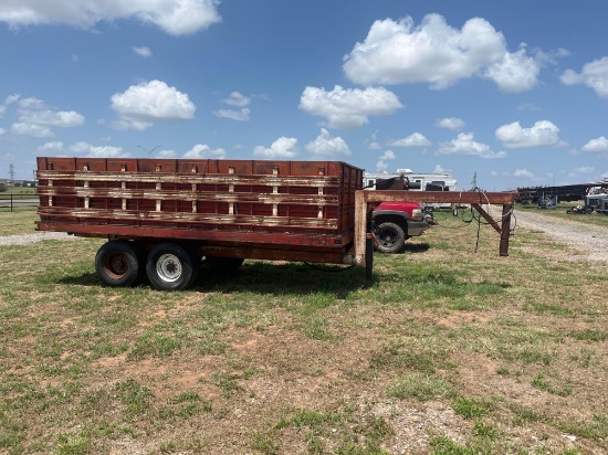 HOMEMADE DUMP TRAILER