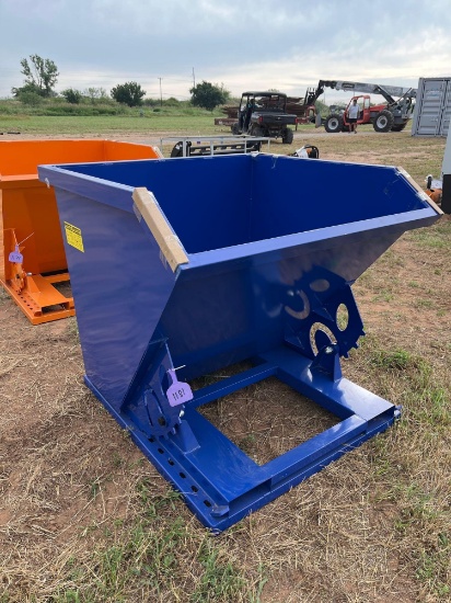 Serial No. S/N:25HKNY0376- (28) Product Name Self Dumping Hopper Model 1 CY Description Unused 2025
