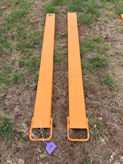 Serial No. ZWD202503125-42 Product Name Pallet Forks Extensions Brand WOLVERINE Year 2025 Condition