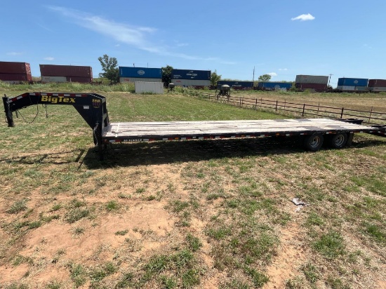 BIG TEX 40FT DOVE TAIL TRAILER